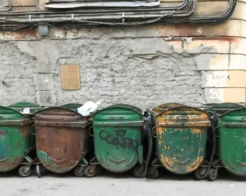 Curbside collection compared with BMD liquid food waste digesters.